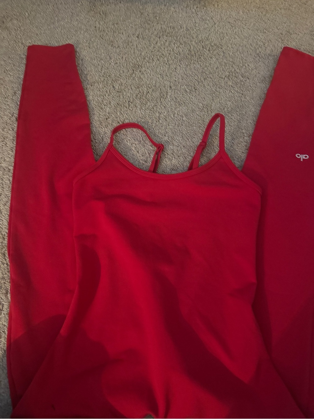 Alo airbrush onesie